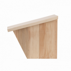 Nichoir rouge-gorge - 25 x 19,8 x 21,6 cm - Beige