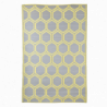 Tapis de jardin nid d'abeille - 182 x 122 x 0,4 cm - Jaune