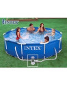 Kit piscine tubulaire ronde 3m05 - Epurateur à cartouches inclus -  Intex