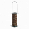 Mangeoire pour noix verte - L 12,6 x l 12,6 x H 22,5 cm - Gris