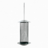Mangeoire pour noix verte - L 12,6 x l 12,6 x H 22,5 cm - Gris