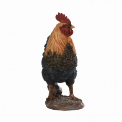Figurine décorative intérieur ou extérieur - Coq S - H 24 cm