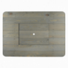 Plateau en bois - 57,4 x 78 x 7,5 cm - Gris