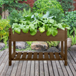 Carré potager en bois -...