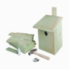 Nichoir à assembler - L 21,3 x l 17 x H 23,3 cm - Bois de pin