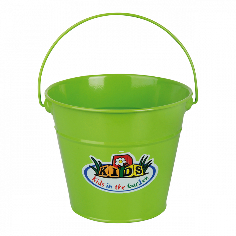 Seau pour enfant - L 18,4 x l 19,3 x H 15,4 cm - Vert