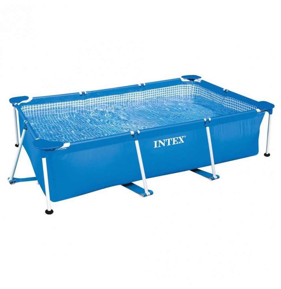 Kit piscine tubulaire rectangle 3x2x0.75m - Epurateur à cartouches inclus -  Intex
