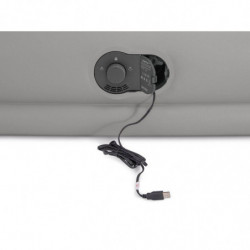 Matelas gonflable 2 places Intex - Mid Rise Flex Pump - Gonfleur USB intégré - 1,52 x 2m x H 30cm