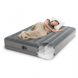 Matelas gonflable 2 places Intex - Mid Rise Flex Pump - Gonfleur USB intégré - 1,52 x 2m x H 30cm