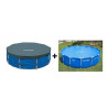 Kit bache à bulles + bache de protection pour piscine tubulaire 3,66m - Intex