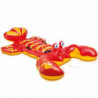 Homard gonflable à chavaucher Intex - 213 x 137 cm - Rouge et jaune