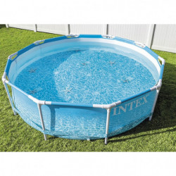 Piscine hors sol tubulaire D 3,05 m x H 76 cm - Intex - Décor Océan