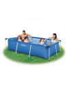 Kit piscine tubulaire rectangle 3x2x0.75m - Epurateur à cartouches inclus -  Intex