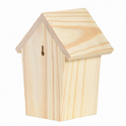 Abri à papillons en bois à peindre DIY - Kit complet abri papillons + peintures + pinceau - H 20 cm