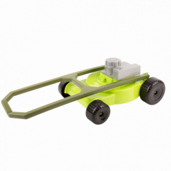 Tondeuse pour enfant en plastique - L 57 x P 23,5 x H 44,5 cm - Jeu d'imitation