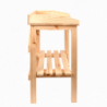 Table à rempoter pour enfant - L 48 x P 32,2 x H 60,8 cm - Bois de pin