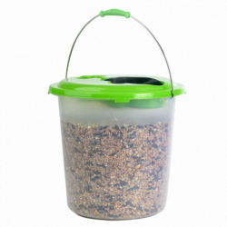 Seau avec cuillère et graines à saupoudrer - 2.5 kg - Plastique