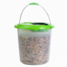 Seau avec cuillère et graines à saupoudrer - 2.5 kg - Plastique