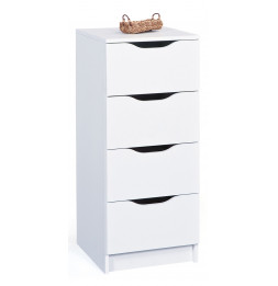 Commode - Westphalen - L 41 x P 40 x H 89 cm - 4 tiroirs