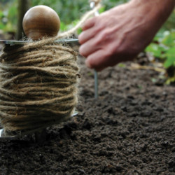 Cordeau inoxydable - Corde de jute - 25m