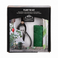 Set ciseaux et corde de jute - Système d'attache pour plantes - 57m