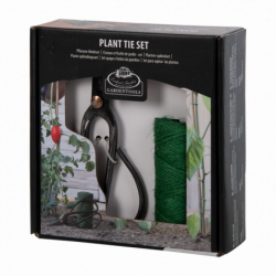 Set ciseaux et corde de jute - Système d'attache pour plantes - 57m