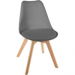 Chaise scandinave Baya - L...