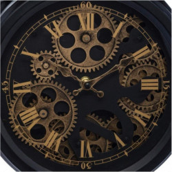 Horloge à poser - Meca - 26 x 33,5 cm - Noir