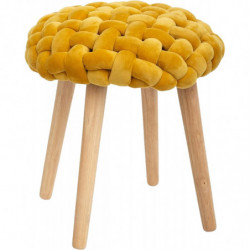 Tabouret en velours - Cosy...