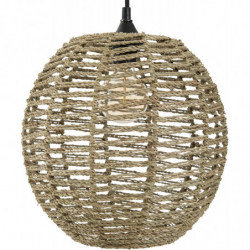 Suspension en rotin - Rana - D 33 x H 35 cm - Beige