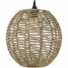 Suspension en rotin - Rana - D 33 x H 35 cm - Beige
