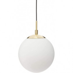 Suspension - Dris - D 20 cm - Blanc