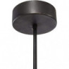 Suspension en fer - Berry - D 25 cm - Gris