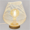 Lampe filaire Jena - H 28 cm - Blanc