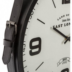 Horloge en métal - Belt Spirit - D 38 cm - Noir
