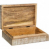 Set de 2 boîtes de décoration - L 25 cm - Bois