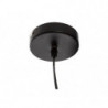 Suspension lumineuse en verre - Laye - D 20 cm - Transparent