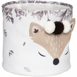 Set de 2 paniers de rangement - Renard - D 30 x H 26 cm