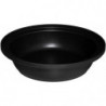 Plat à tajine en céramique - D. 30,3 x H. 22 cm - Noir