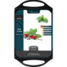 Plancha en aluminium - 45,5 x 27,5 x 5,5 cm - Noir