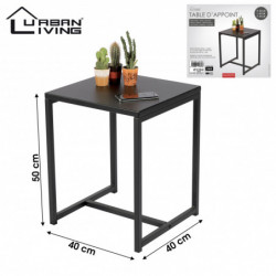 Table d'appoint en métal 40...
