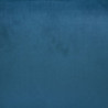 Fauteuil en velours - Bleu canard - L 1m13 - Marque Atmosphera