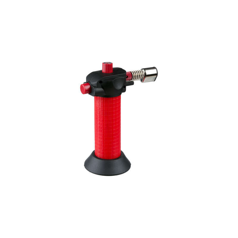 Chalumeau de cuisine rechargeable - Rouge - H 13,5 cm