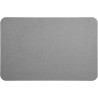 Tapis de salle de bain en diatomite - Gris - L 60 x l 39 cm