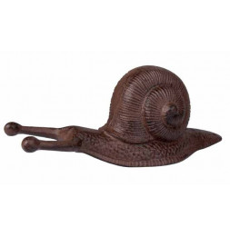 Tire bottes en forme d'escargot - Fonte - Accessoire de jardin