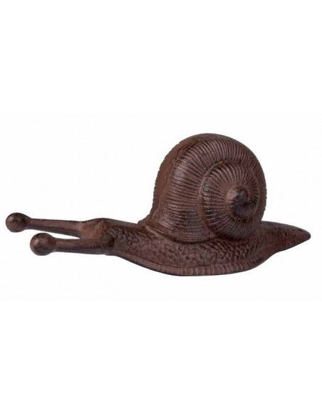 Tire bottes en forme d'escargot - Fonte - Accessoire de jardin