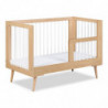 Lit bébé Sofie 3 hauteurs réglables - 120 x 60 cm - Beige