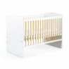 Lit pour bébé Karolina I - Blanc - 120 x 60 cm