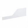 Lit pour bébé Amelia White 120 x 60cm Transformable en lit - Blanc