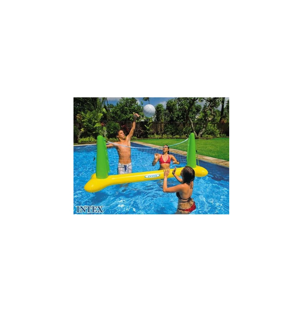 Jeu de volley flottant - Intex - Jeu d'extérieur pour piscine